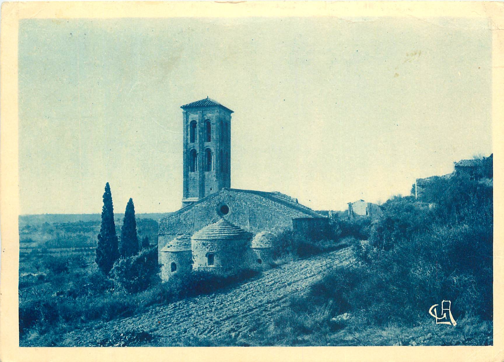CPA Les Baumes de Venise Vaucluse Chapelle romaine de Notre Dame d'Aubune 