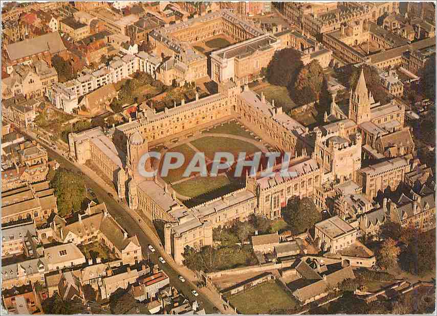 CPA Oxford Christ Church from the air 