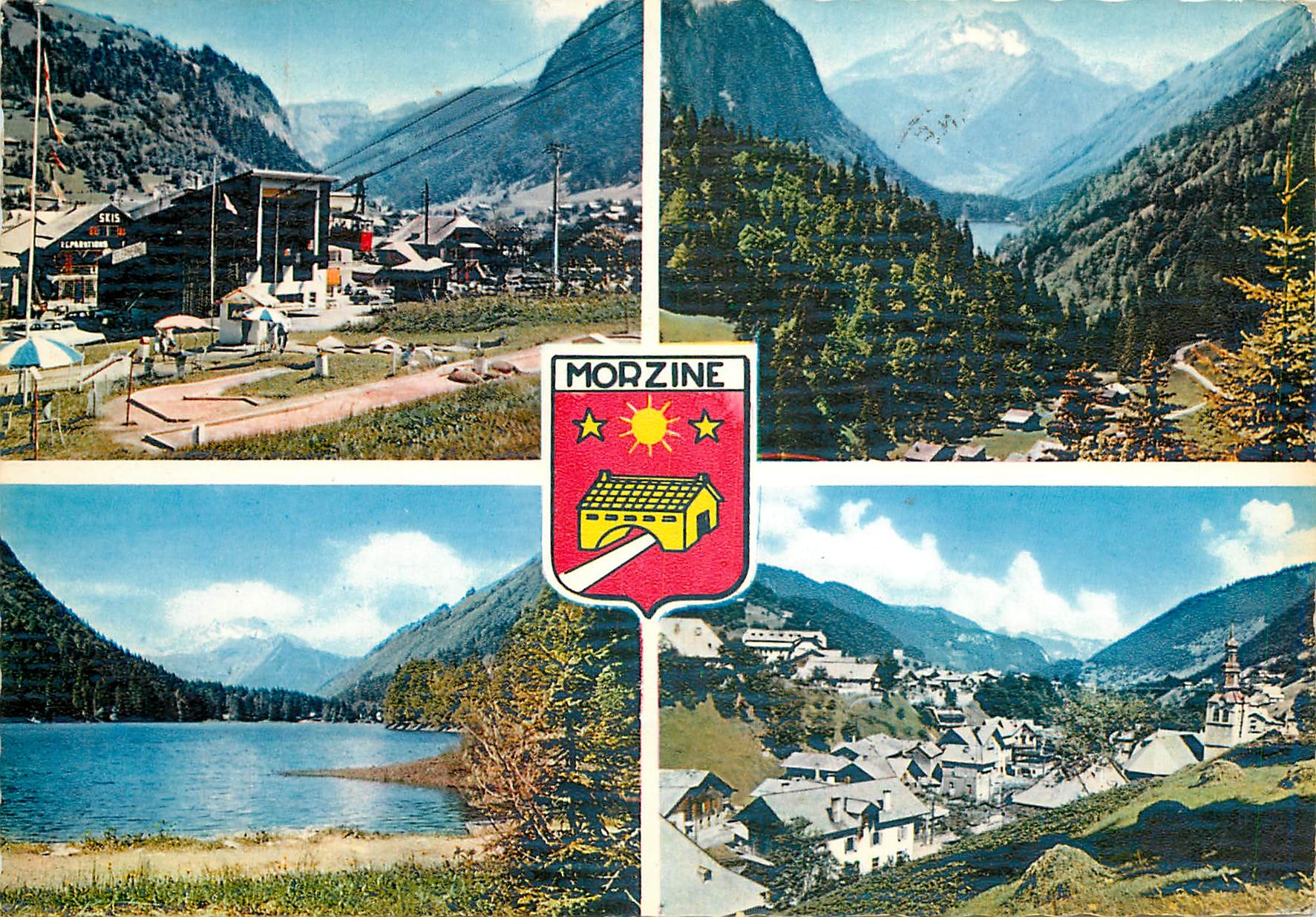 Morzine — Allgemeine Ansicht und Tal der Dranse — Lumicap