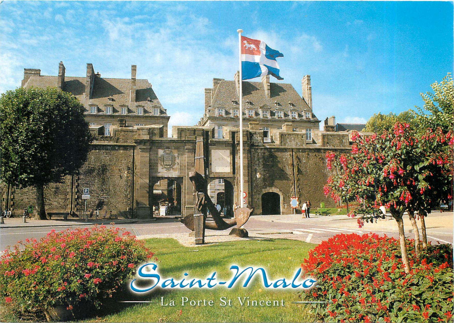CPA Saint Malo La Porte St Vincent 
