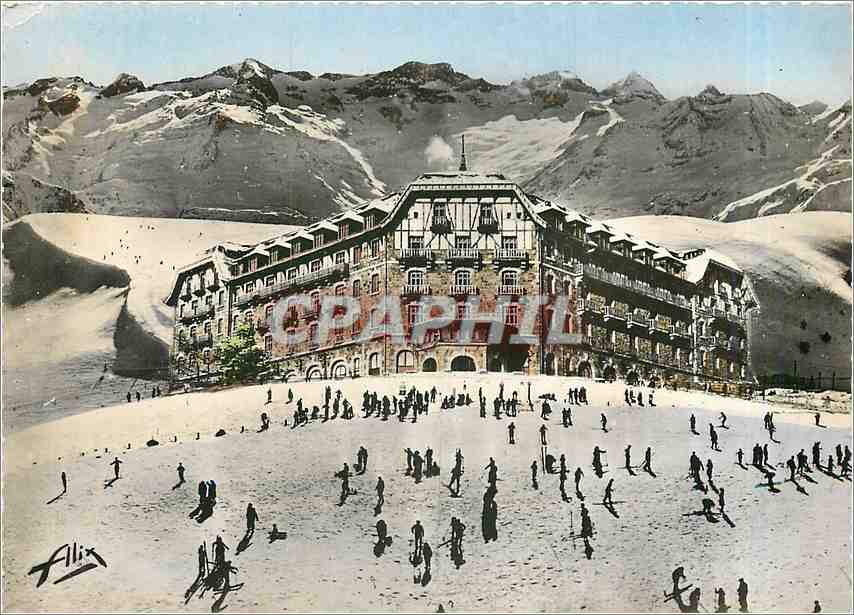 Le Grand Hôtel de Superbagnères — Les Pyrénées — Éditions Allix, N° 1950