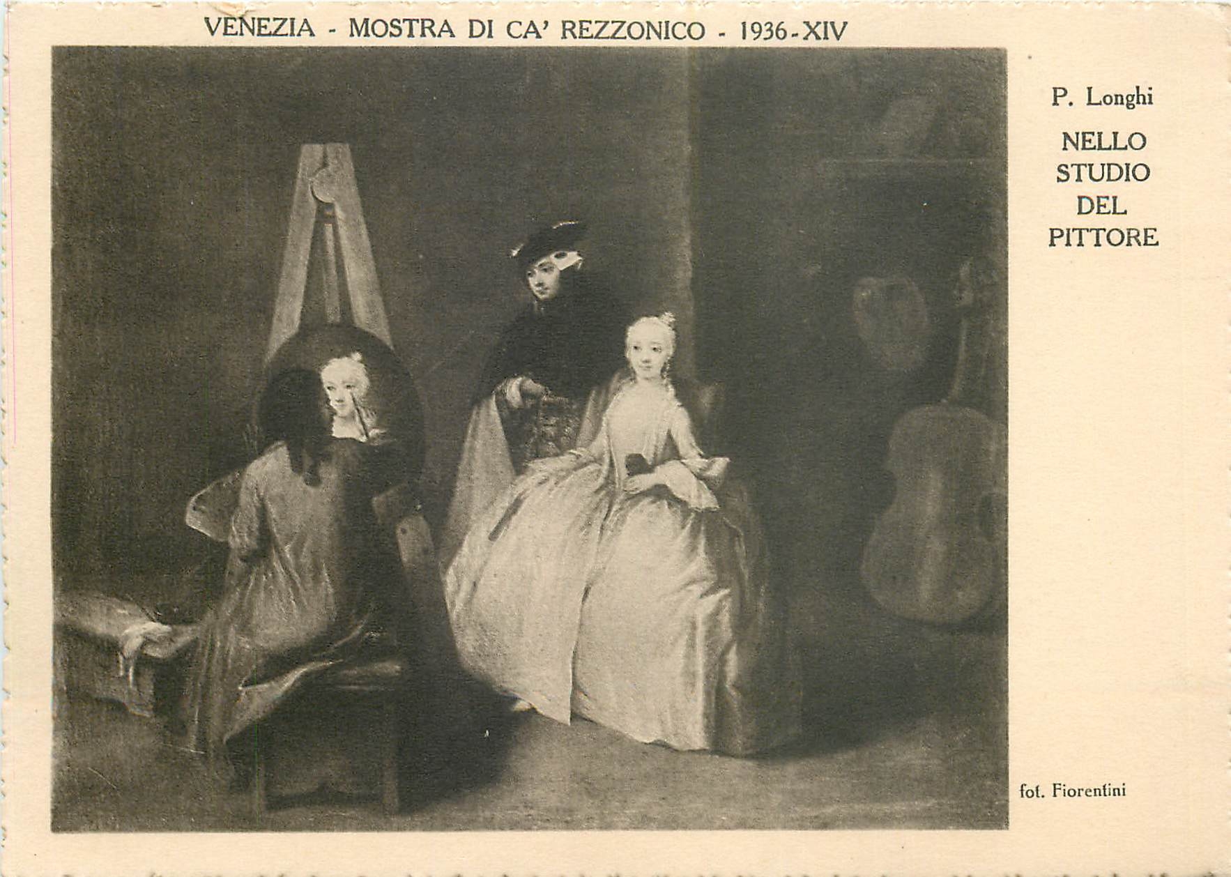 CPM Venezia Mostra di Ca Rezzonico P Longhi 