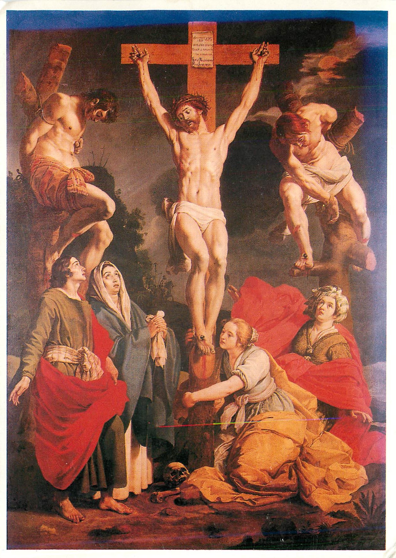 CPM Abraham Janssens Crucifixion dite La passion de Notre Seigneur 