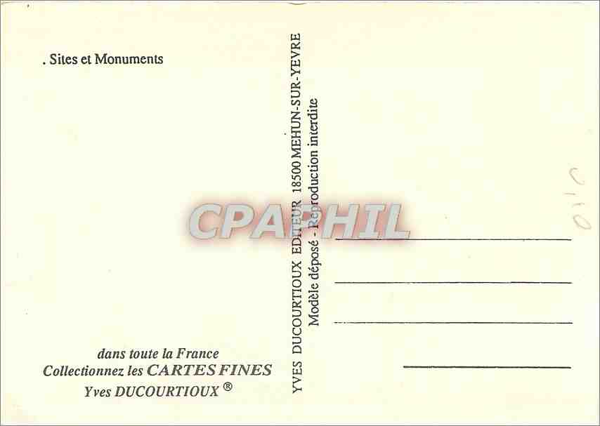 CPM Oloron Sainte Marie Cathedrale Sainte Marie  — Rückseite