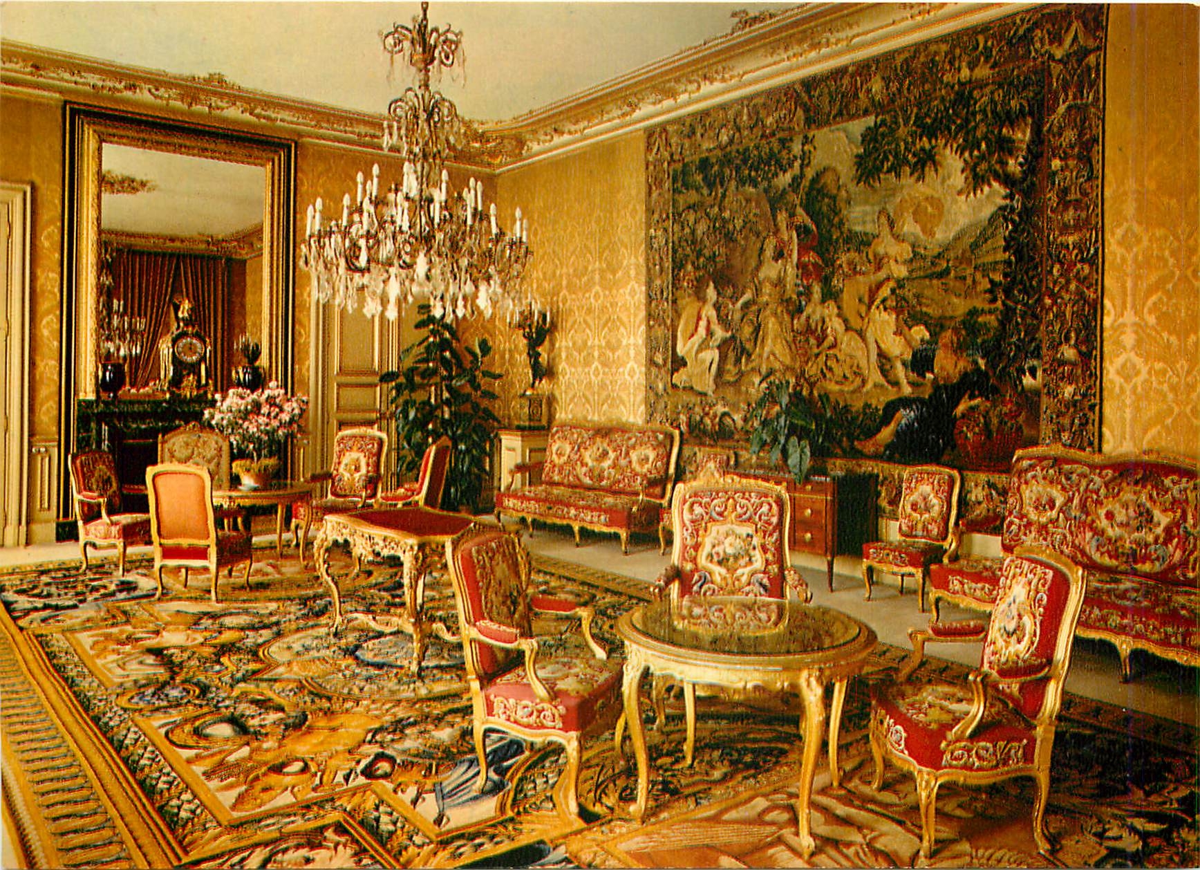 CPM Petit Luxembourg Appartements du President du Senat le Grand Salon 