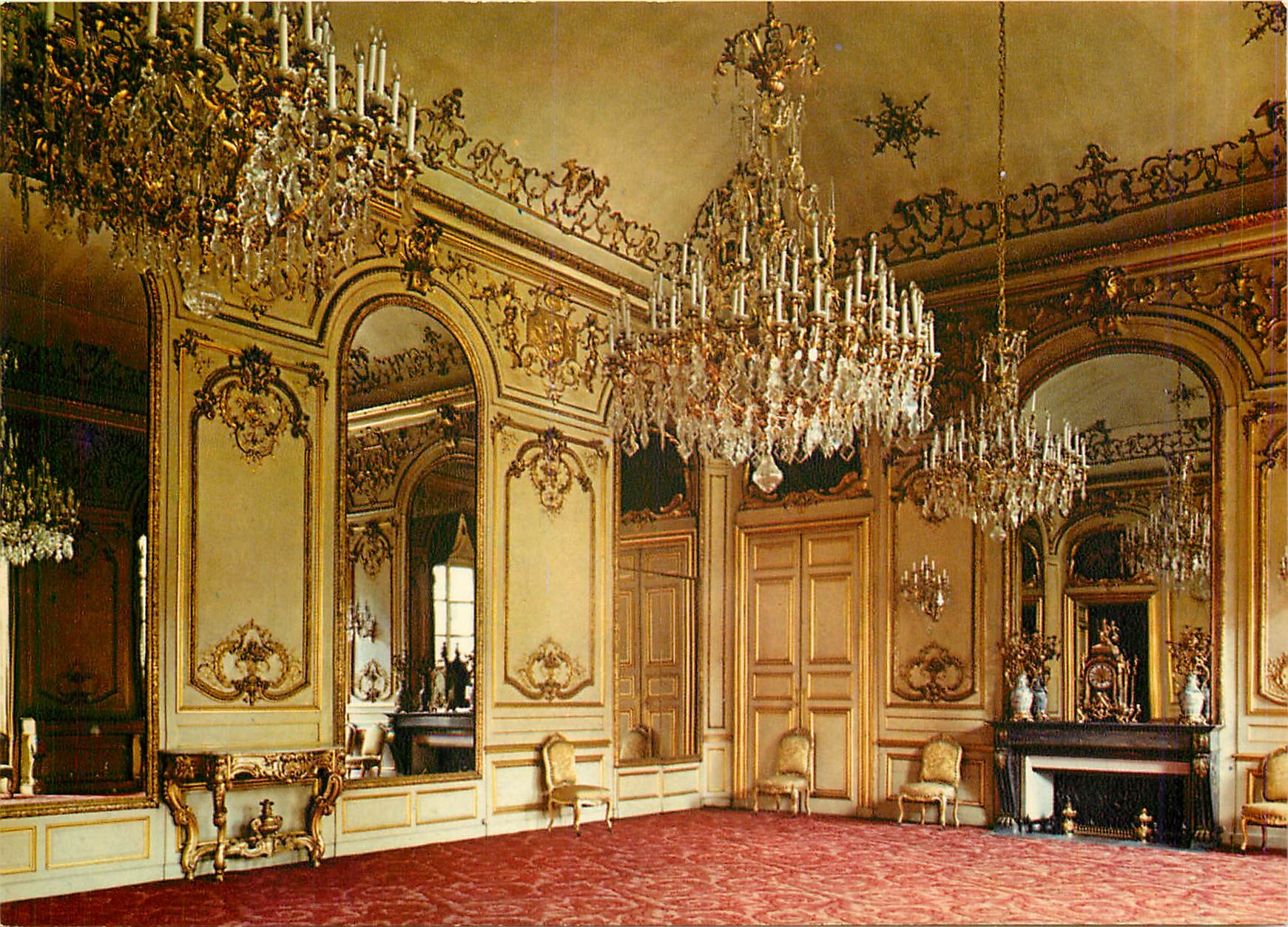 CPM Petit Luxembourg Salons de reception le Grand Salon 