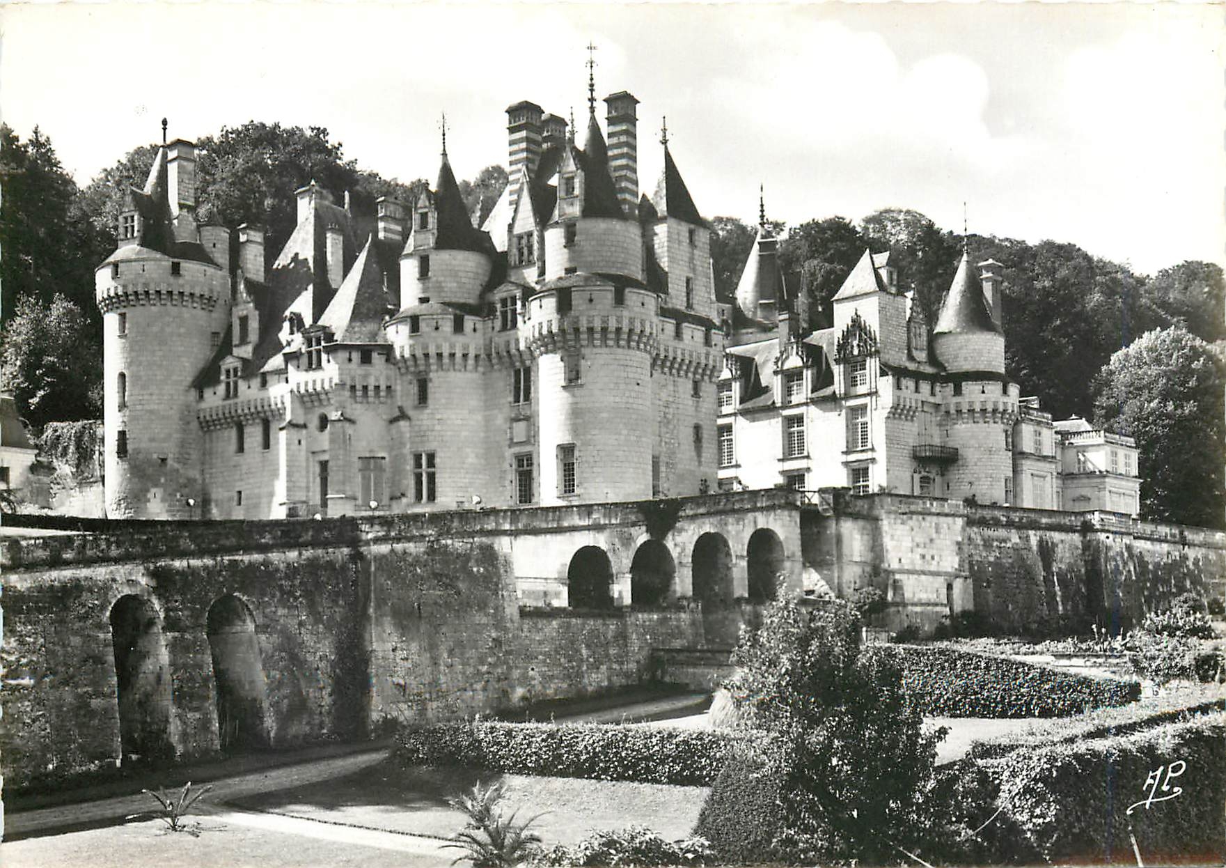 CPM Rigny Usse Indre et Loire Le Chateau Facade principale 