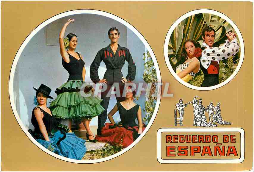 CPM Recuerdo de Espana Paco de Lucia y su Fiesta 