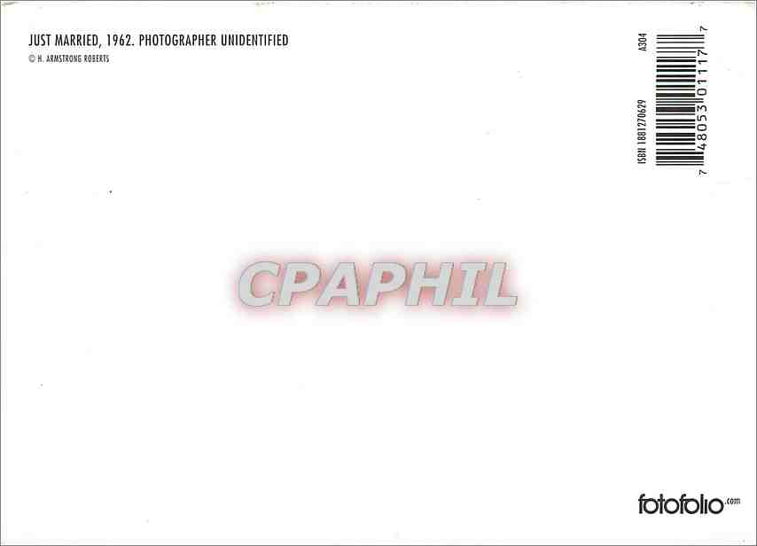 CPM Just Married  — Rückseite