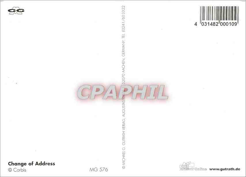CPM Change of Address  — Rückseite