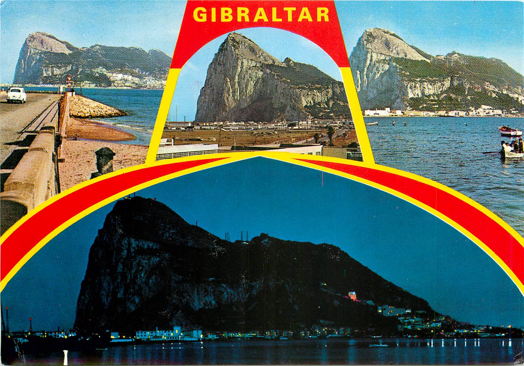 CPM El Penonde Gibraltar Le Rocher de Gibraltar 