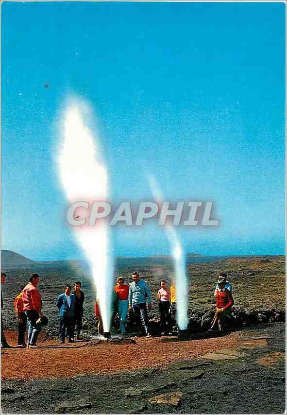 CPM Lanzarote Chorros de agua en el Islote de Hilario 