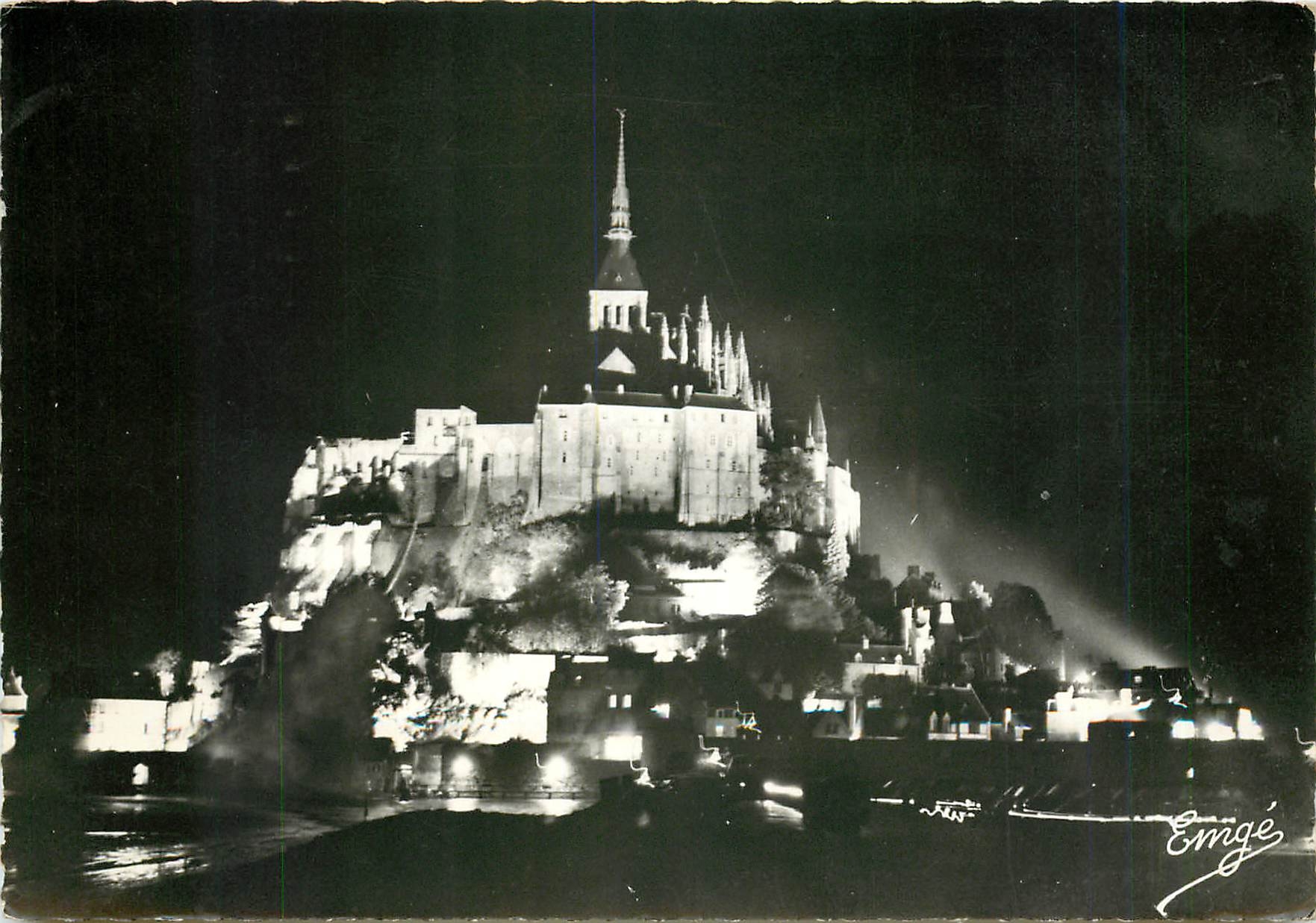 CPM Cote d'Emeraude Le Mont Saint Michel Embrasement de la Merveille 