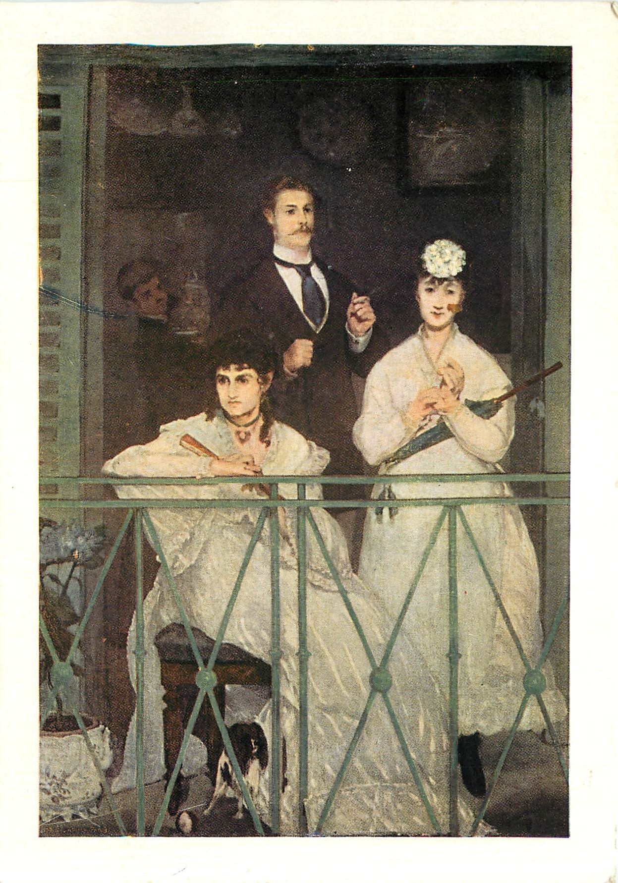 CPM E Manet Le Balcon 