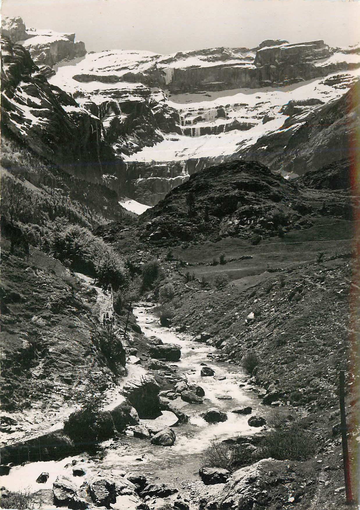 CPA Le Gave du Pau et le Cirque de Gavarnie 