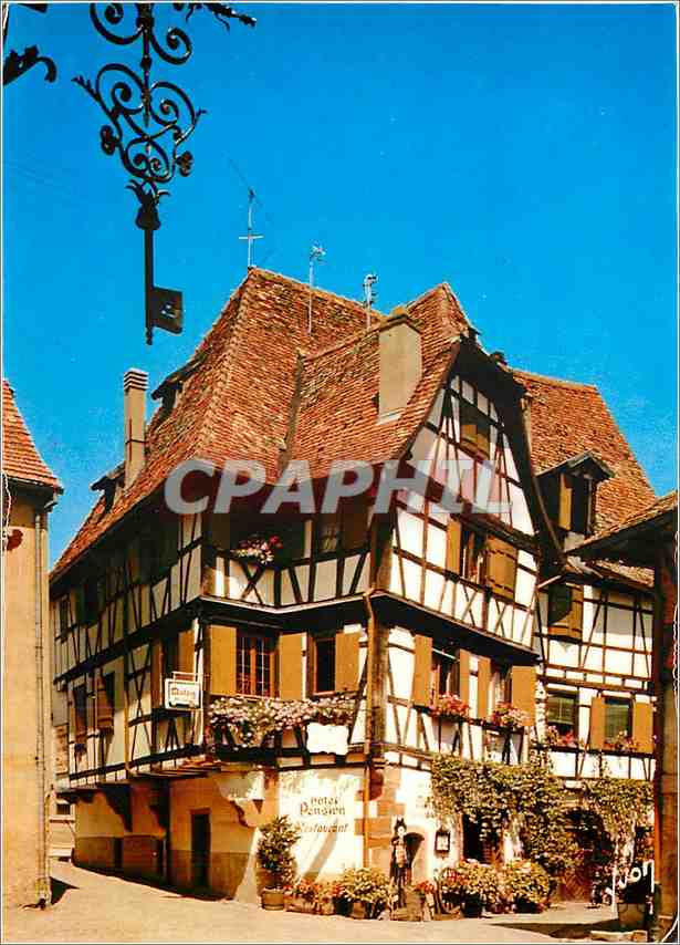 CPA Obernai Bas Rhin Vieille Maison Alsacienne 