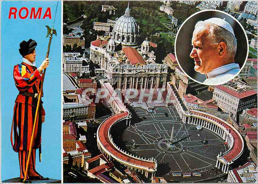 CPM Roma Citta del Vaticano Guardia Svizzera Piazza S Pietro 