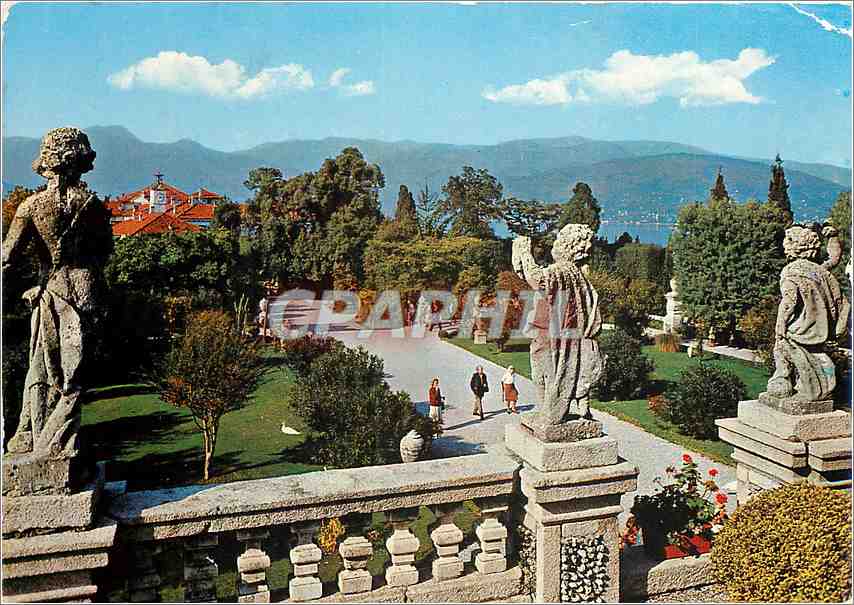 CPM Isolabella Lac Majeur Les jardins du Palais Borromeo 