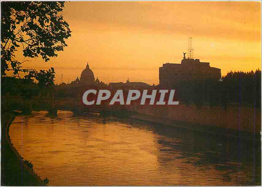 CPM Roma Pont et Chateau Saint Ange 