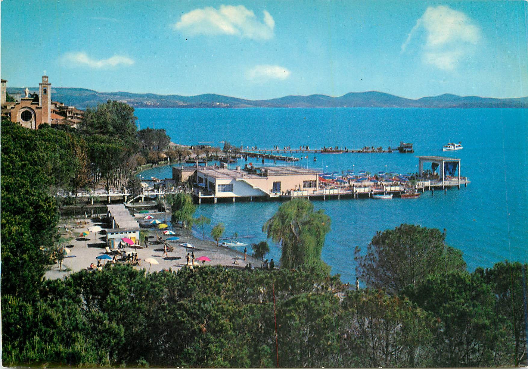 CPM Passignano sul Trasimeno La plage et Gran Bar Restaurant Lido 