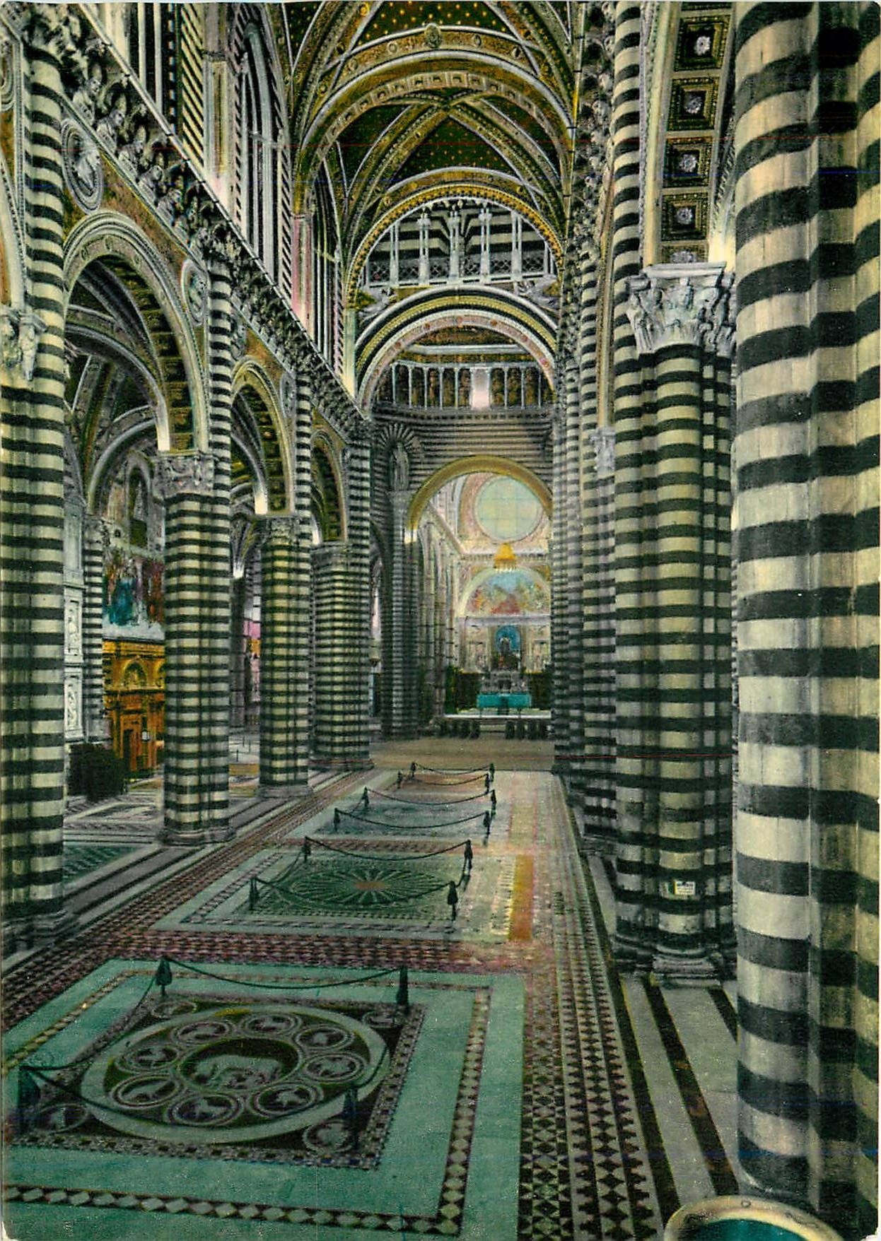 CPM Siena L'Interieur de la Cathedrale 