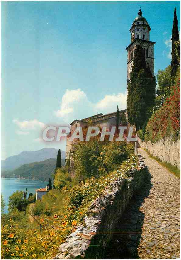 CPM Morcote Lago di Lugano Chiesa di S Maria 