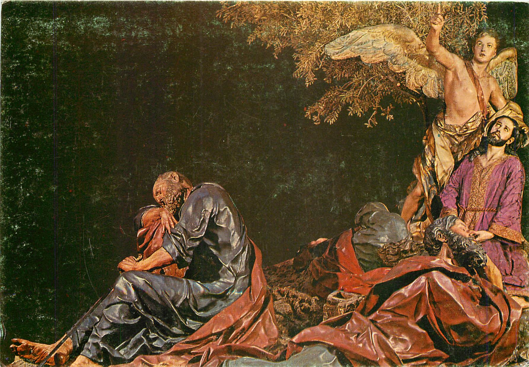 CPA Murcia Museo Salzillo La Oracion del Huerto 