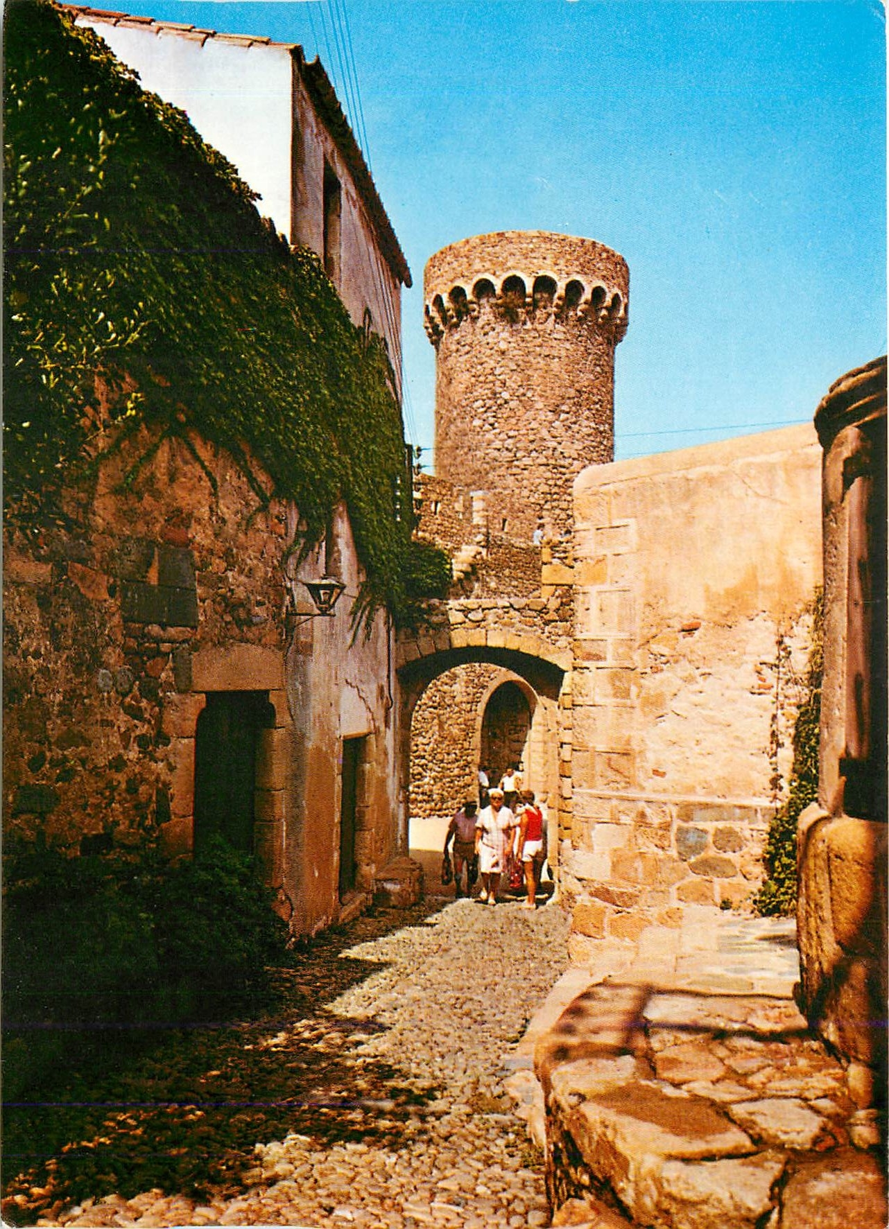 CPA Costa Brava Tossa de Mar Vila Vena Detalie 
