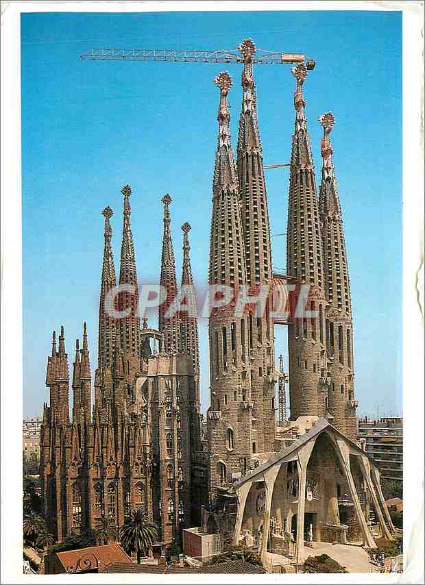 CPA Temple Explatori Sagrada Familia 