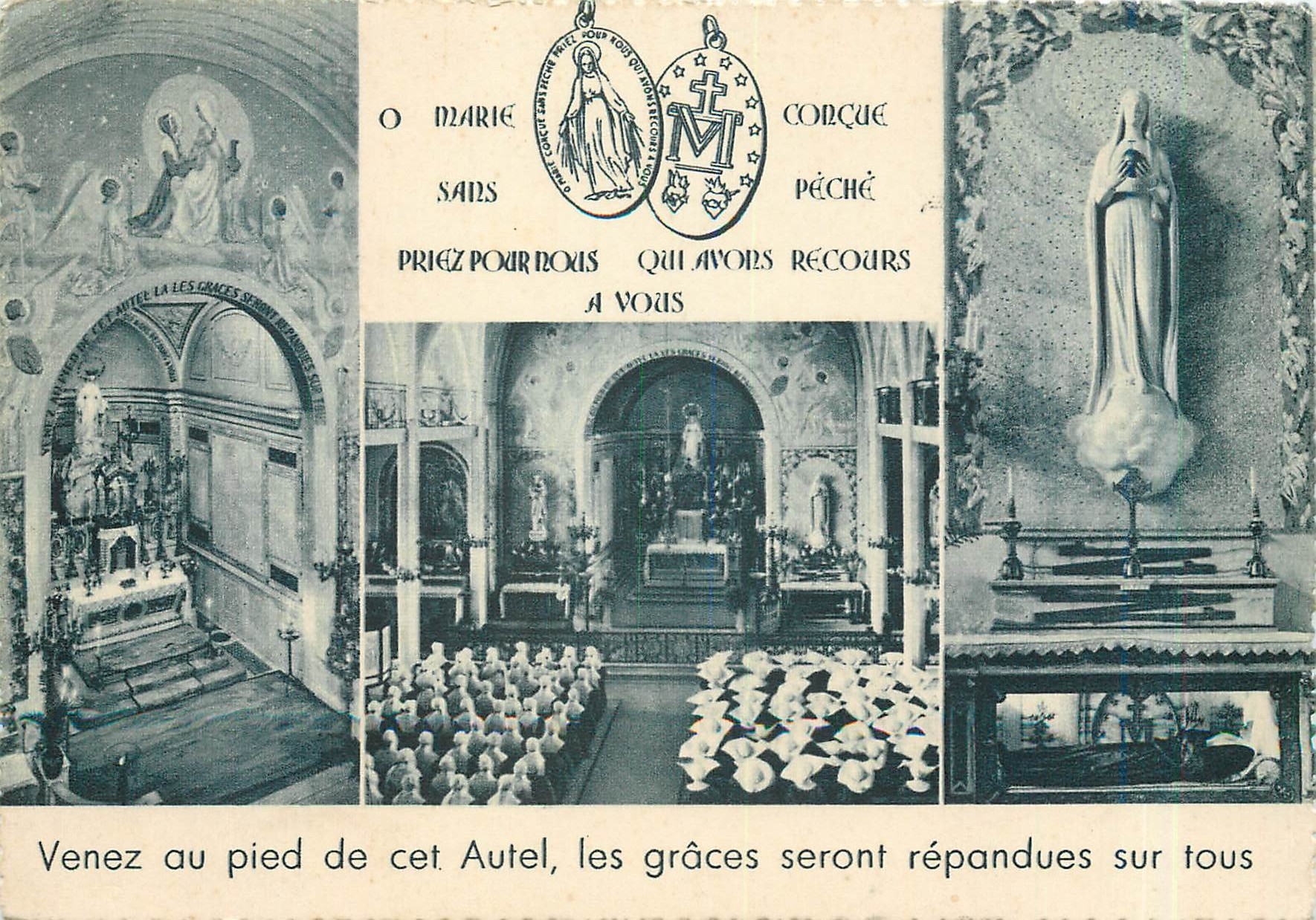 CPM Filles de la Charite de Saint Vincent de Paul Paris Chapelle 