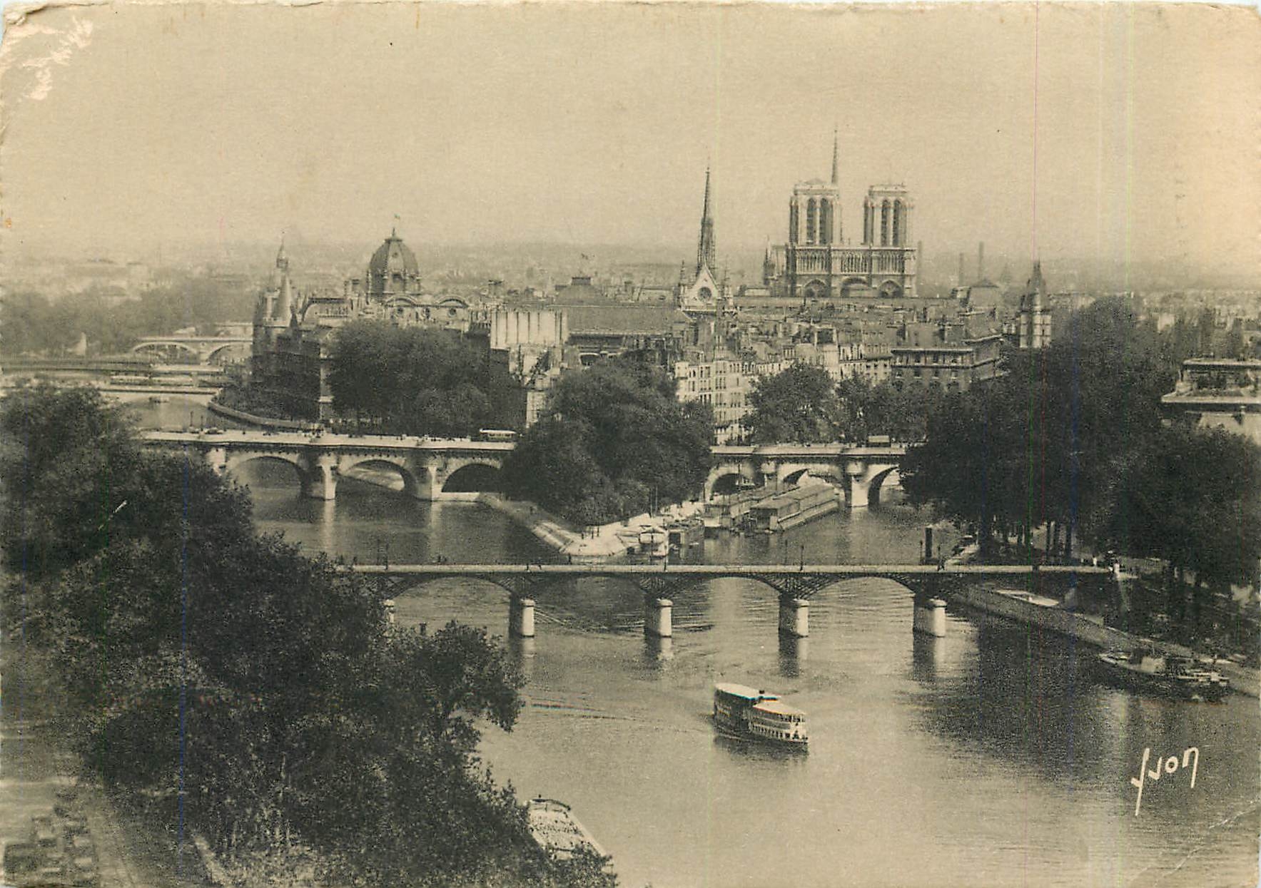 CPM Paris La Cite Notre Dame 