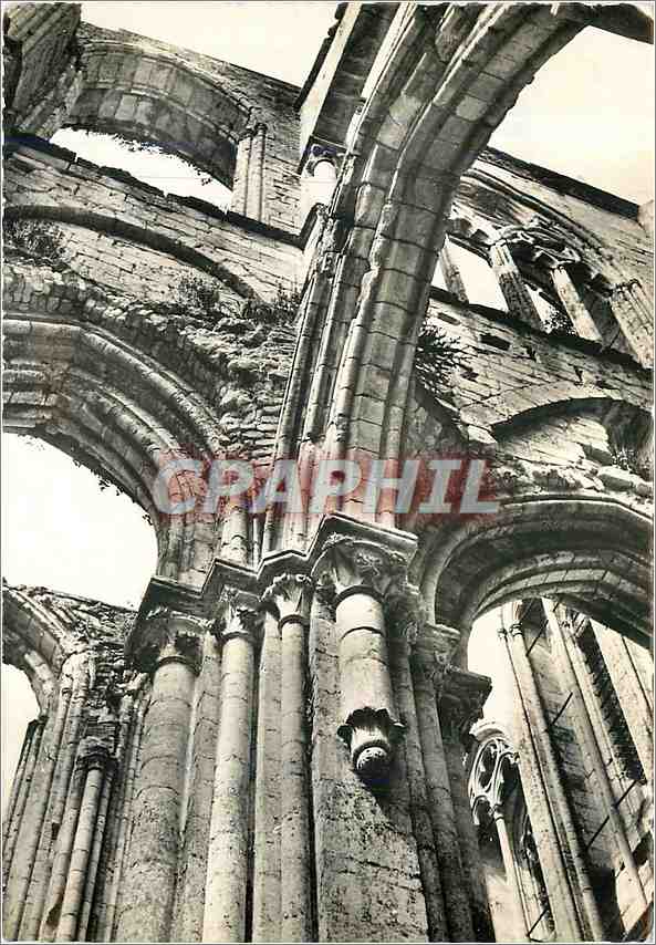 CPM Abbaye Saint Wandrille Seine Mme Ruines du Transept 