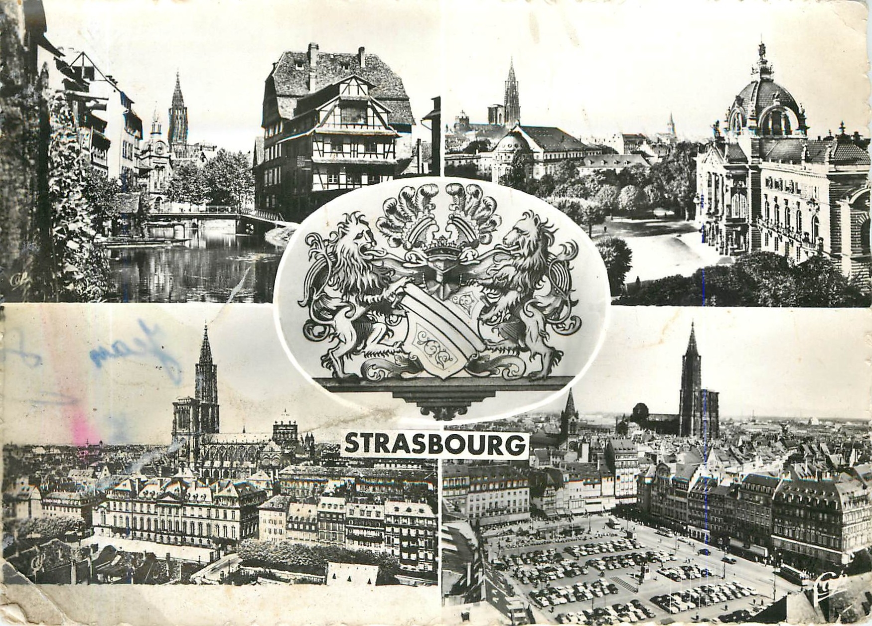 CPM Strasbourg La Petite France Vue generale 