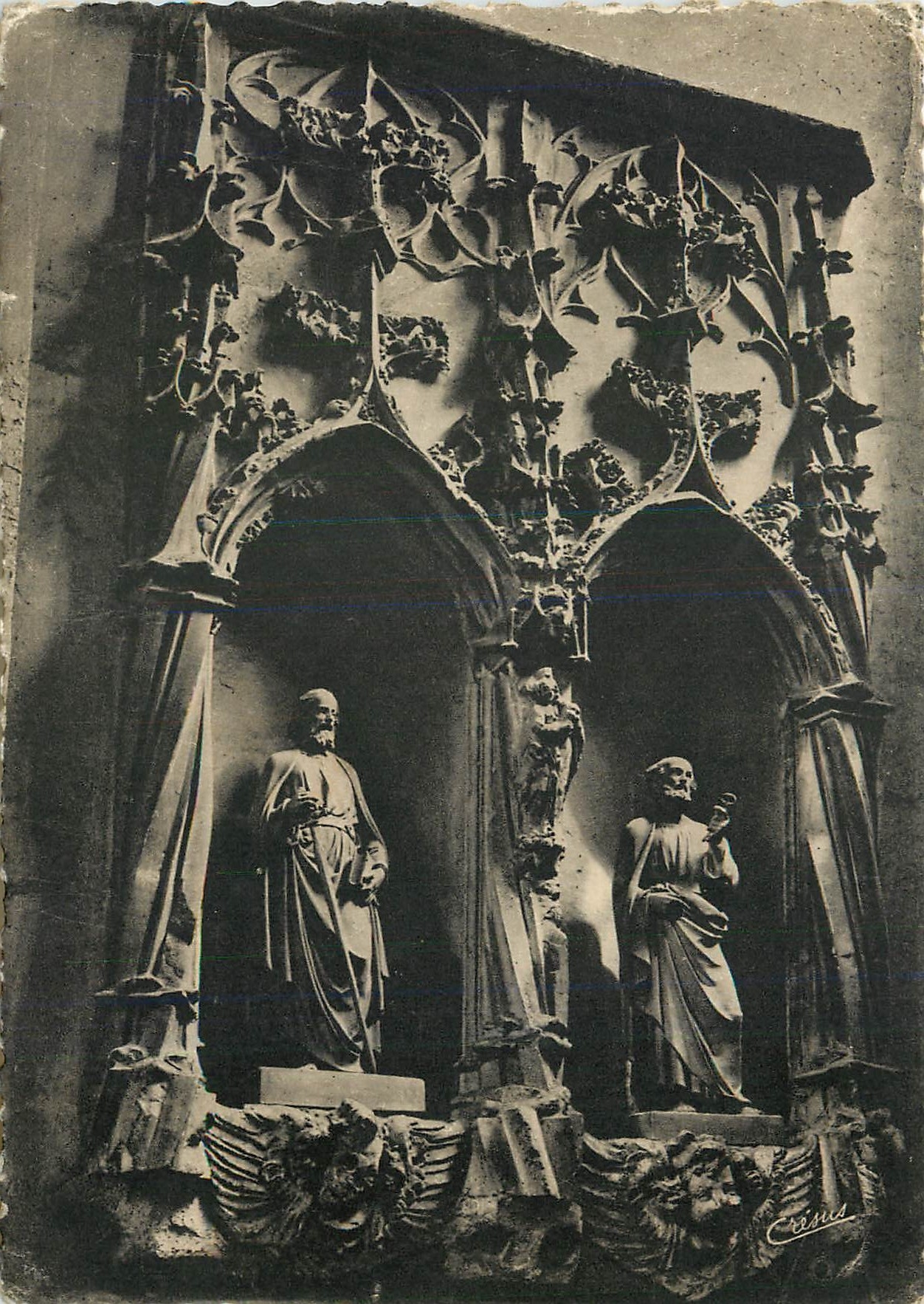 CPM Vienne sur le Rhone Isere Interieure de la Cathedrale Sainte Maurice 