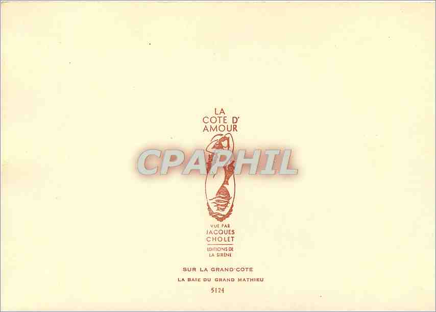 CPM Galets — Rückseite