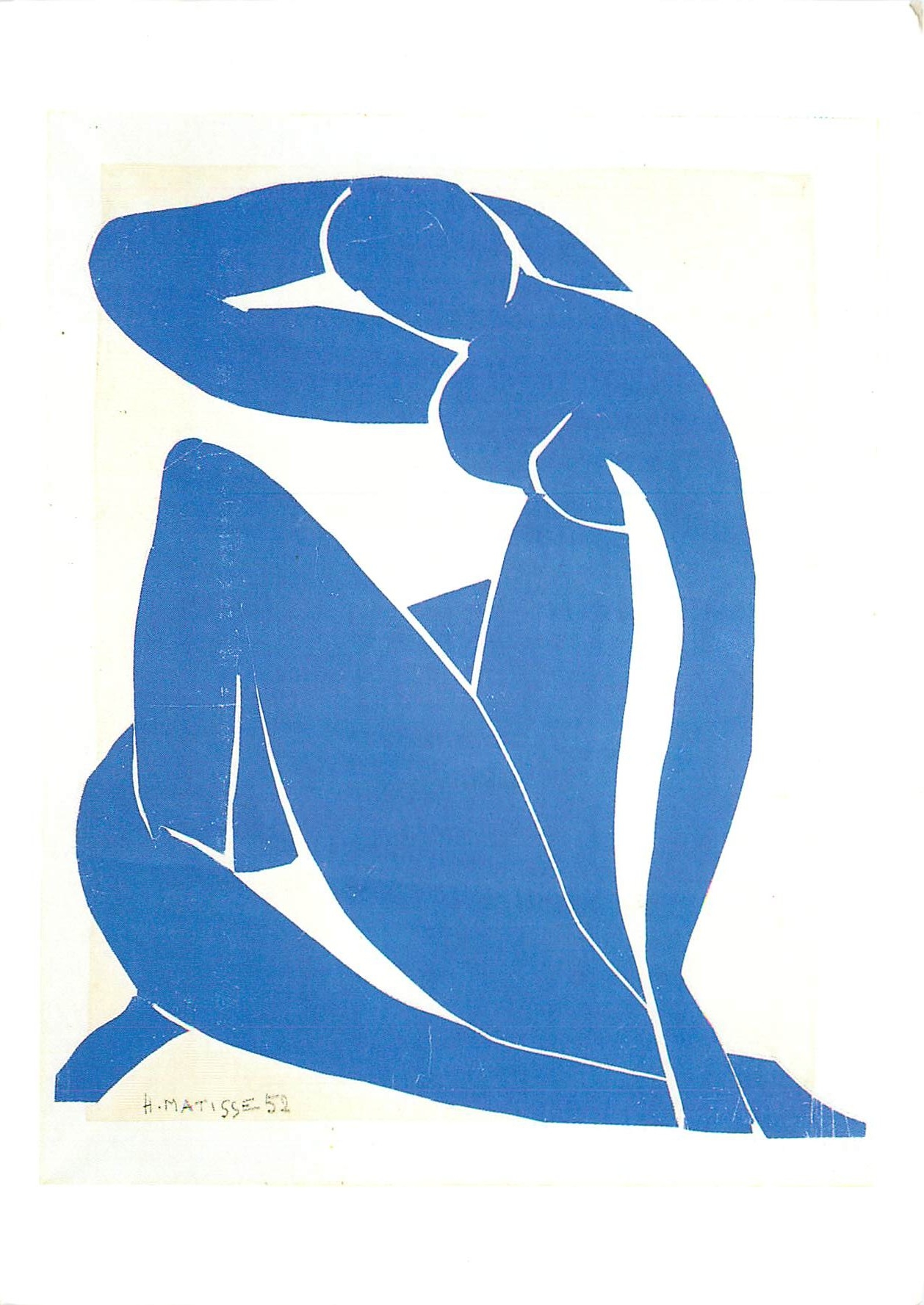 CPM Henri Matisse Gouache decoupee Spadem Paris Musee National d'Art Moderne 