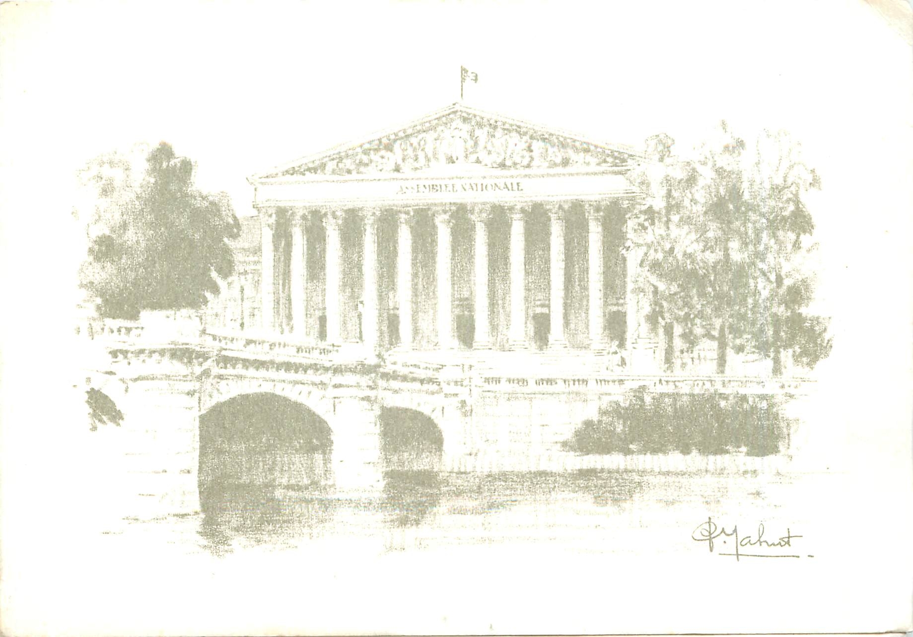 CPA Paris Assemblee Nationale