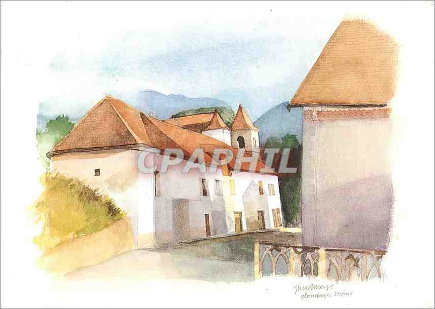 CPA Glandage Aquarelle Guy Ameye 