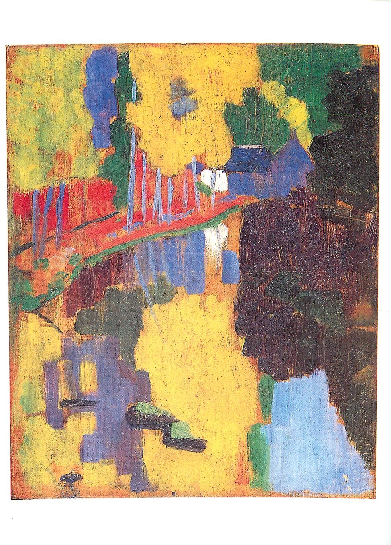 CPA Serusier Paul Le Talisman Musee d'Orsay Paris 
