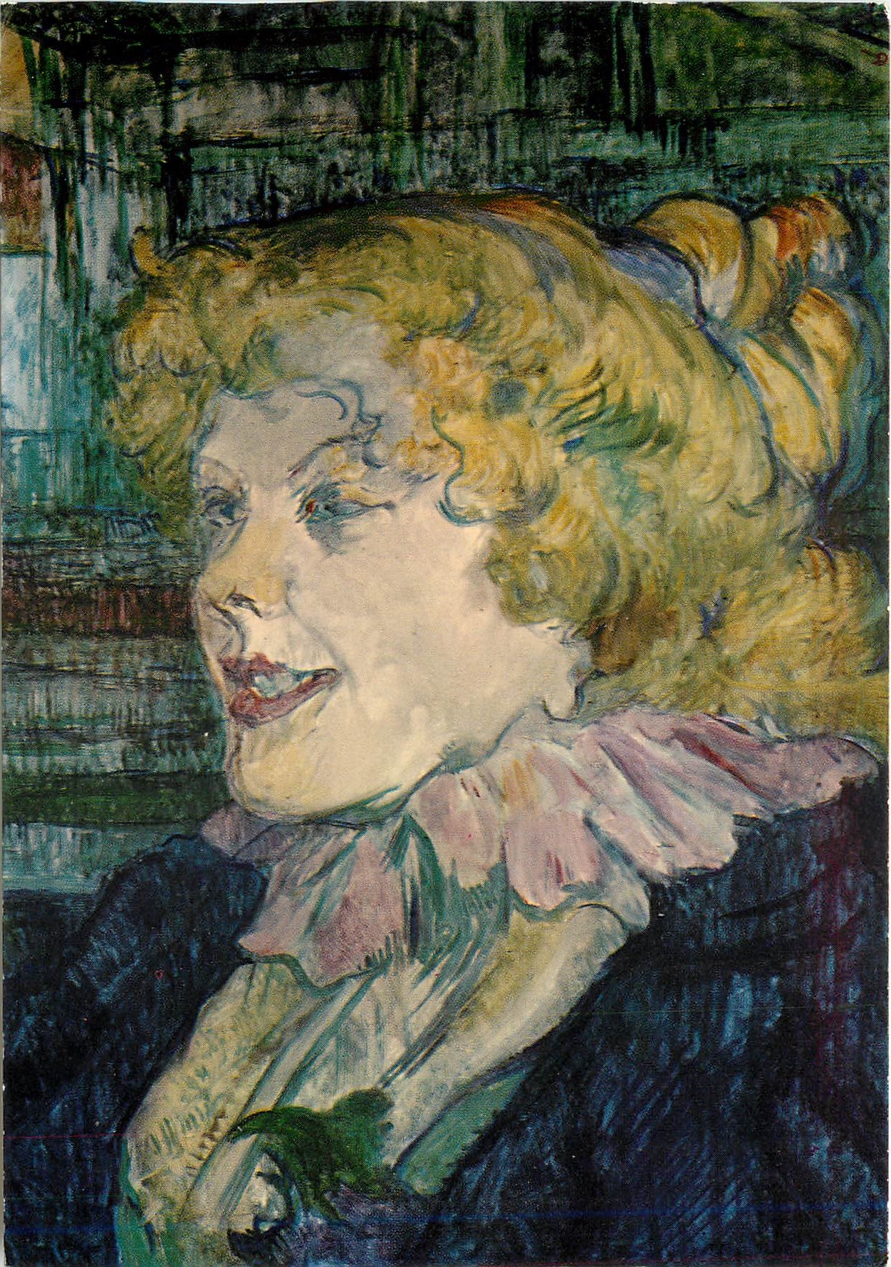 CPA Toulouse Lautrec L'Anglaise du Star du Havre Musee d'Albi 