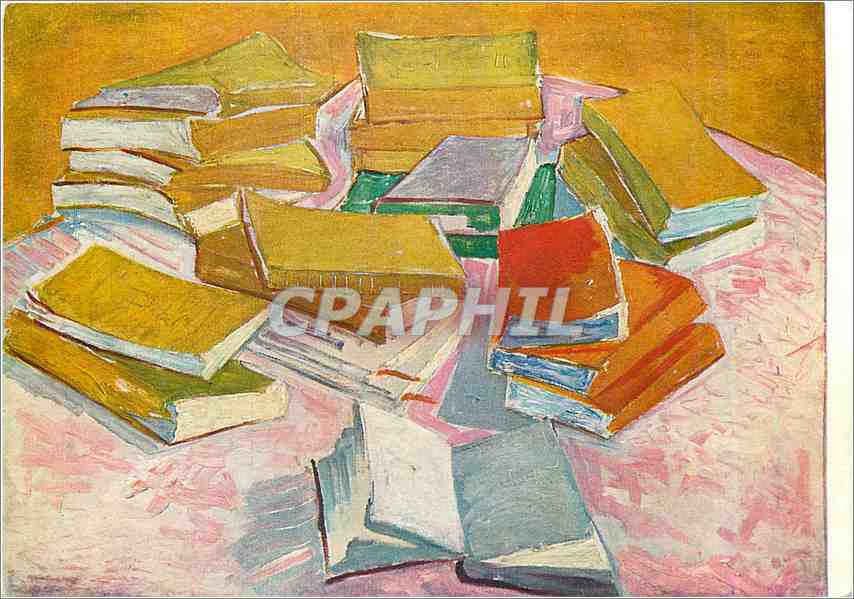 CPA Vincent Van Gogh Nature morte livres 