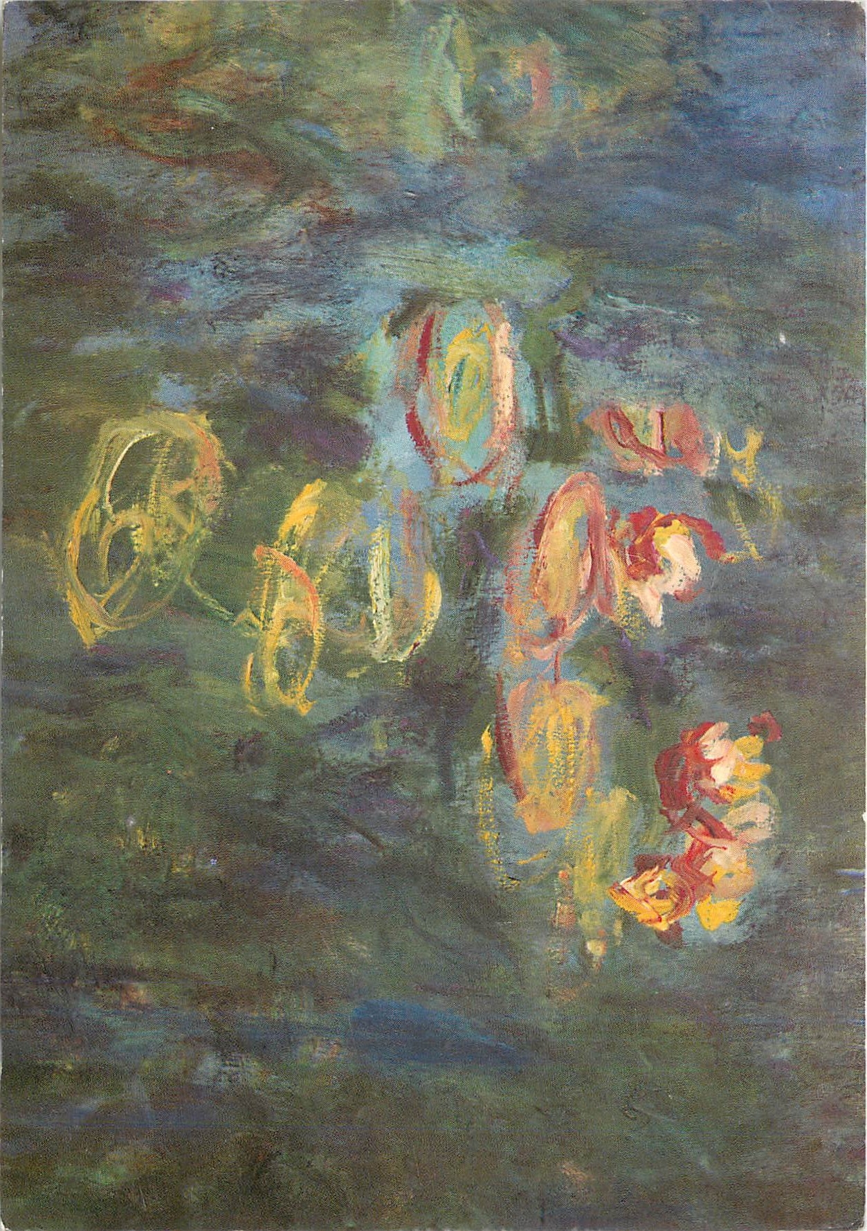 CPA Paris Musee de l'Orangerie Claude Monet Les Nympheas 