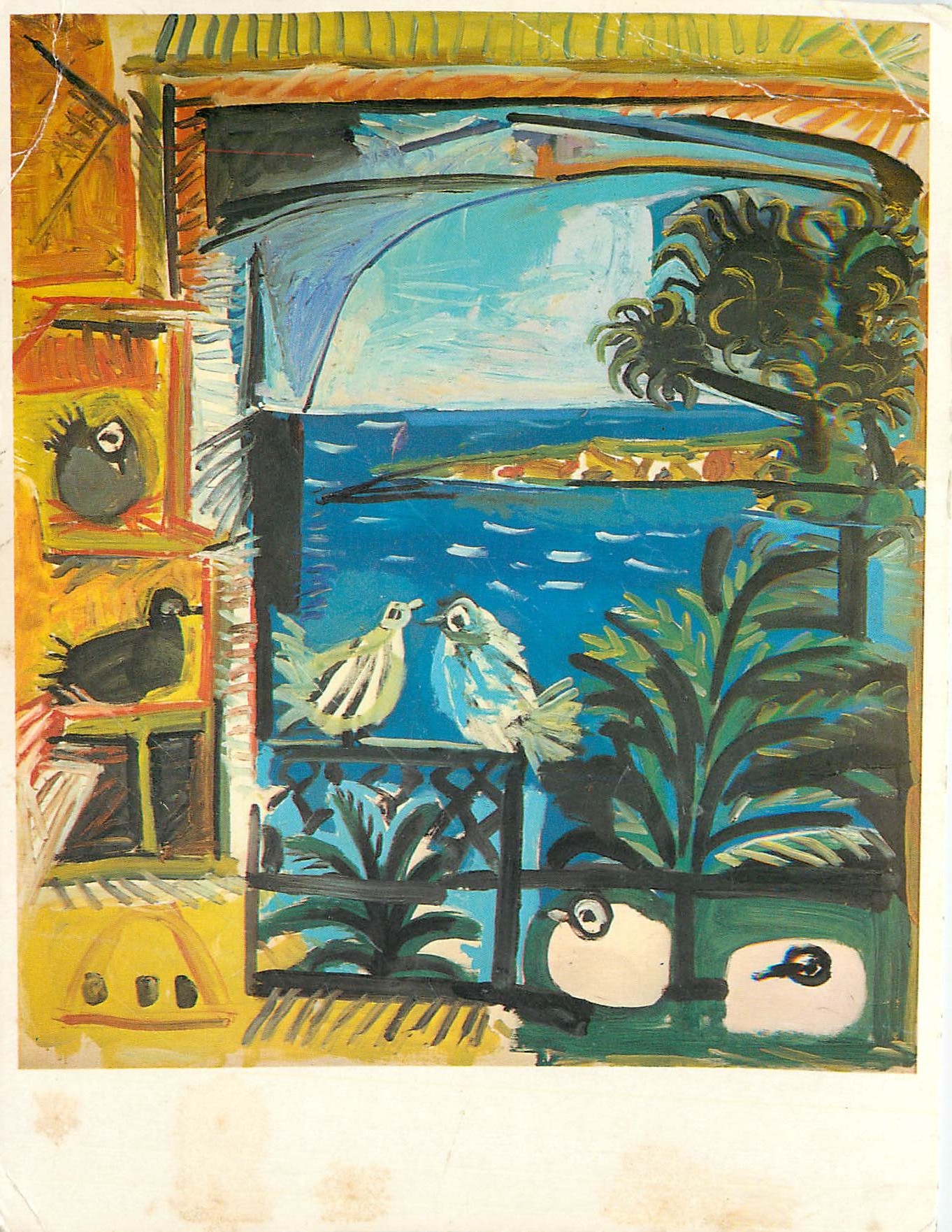 CPA Museo Picasso Barcelona Pablo Ruiz Picasso Cannes 