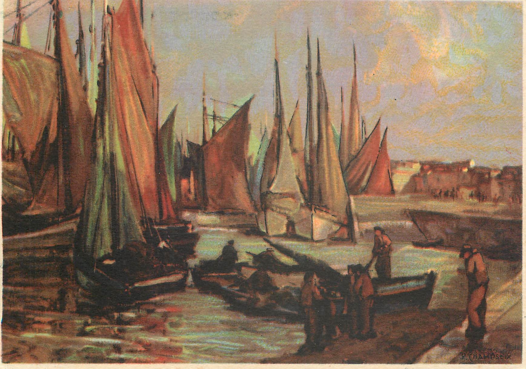 CPA Bateaux de peche