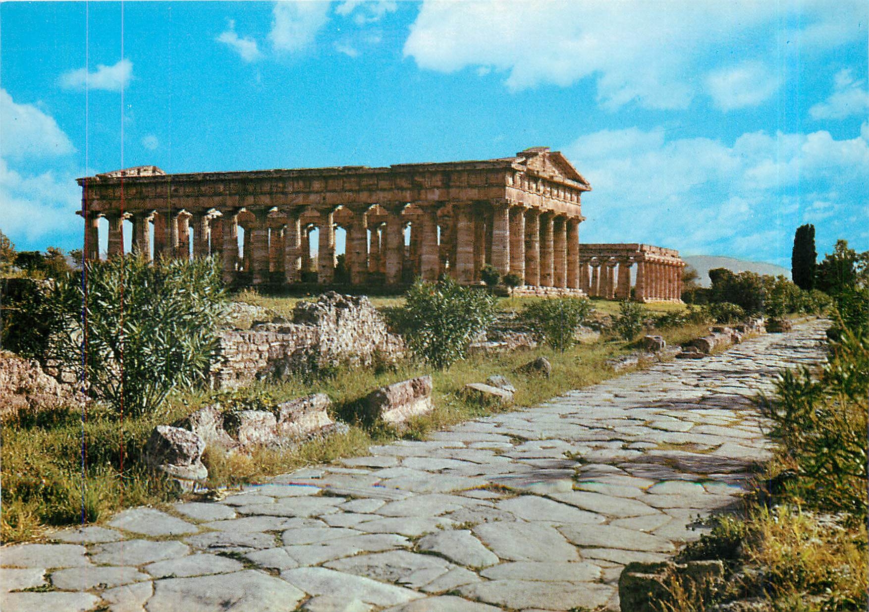 CPM Costa del Cilento Paestum Temple de Neptune et Voie Sacree 