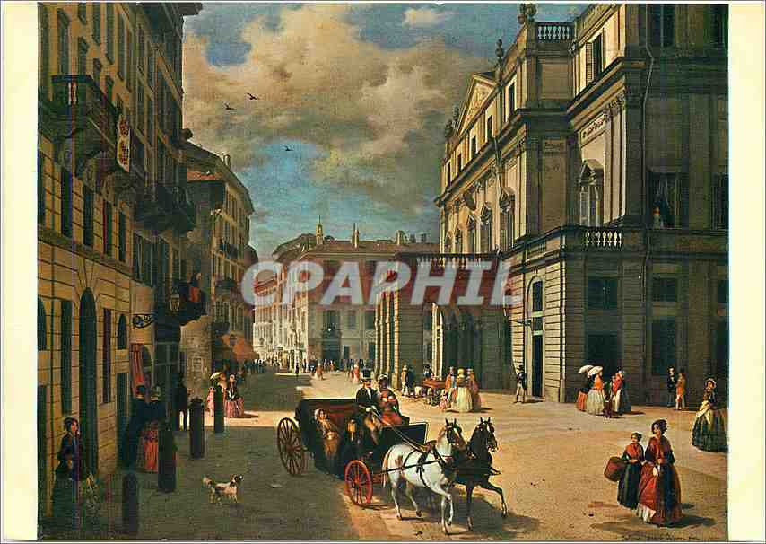 CPM Milano Museo Teatrale alla Scala La faccinio del Teatro alla Scala 