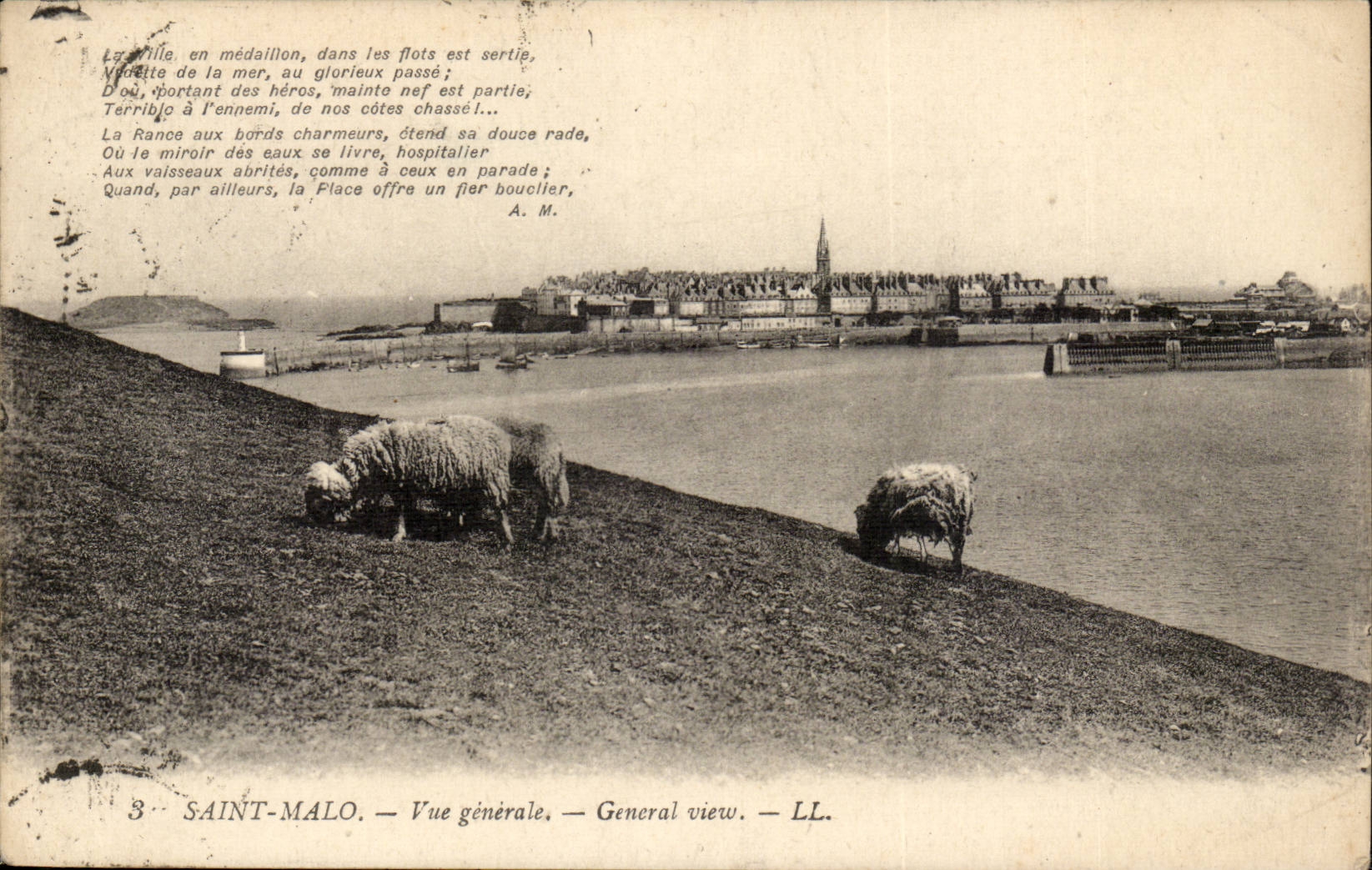 Saint-Malo — Vue générale — LL.