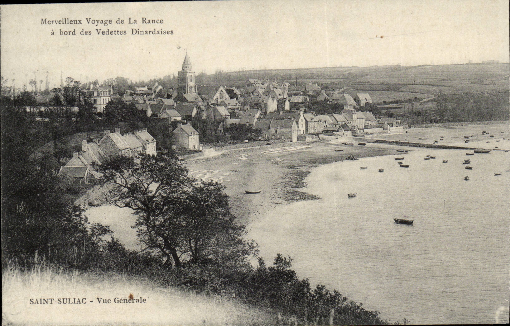 Saint-Suliac — Vue Générale — Édition des agences Jules Boutin Duard