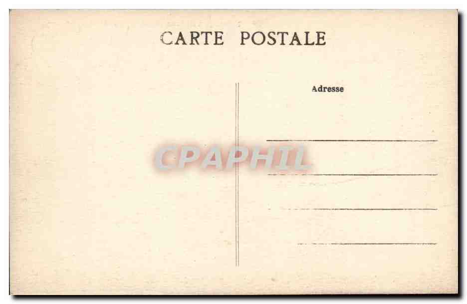 Eguzon CPA l'usine et le lac (barrage) — Rückseite