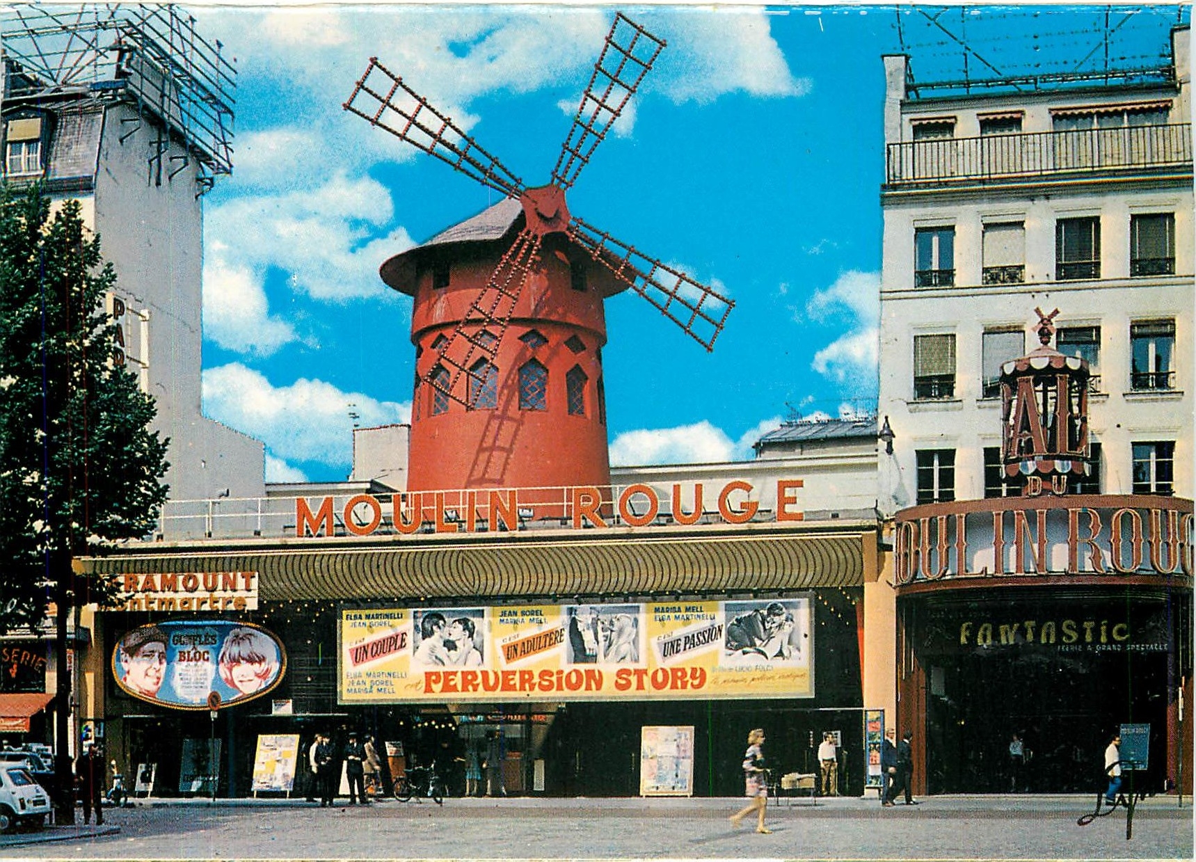 CPM Paris Montmartre Le Moulin Rouge 